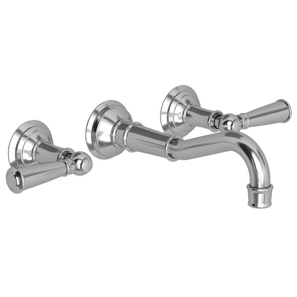 Newport Brass Wall Mount Lavatory Faucet in Polished Gold (Pvd) 3-2471/24